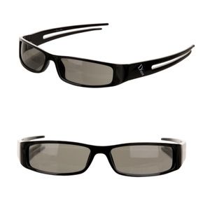 Christian Dior Bandage 2 RARE Vintage Y2K Wrap Sunglasses in Black